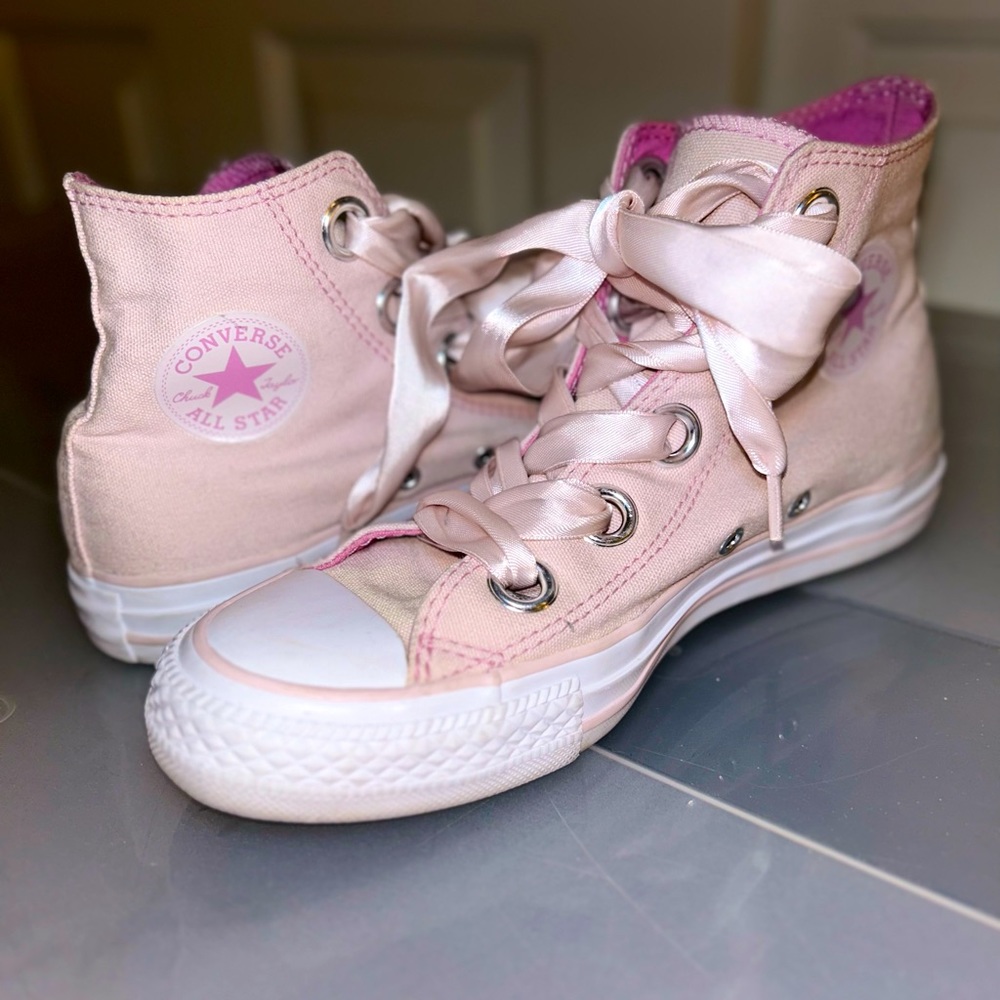CONVERSE ALL STAR pink high top